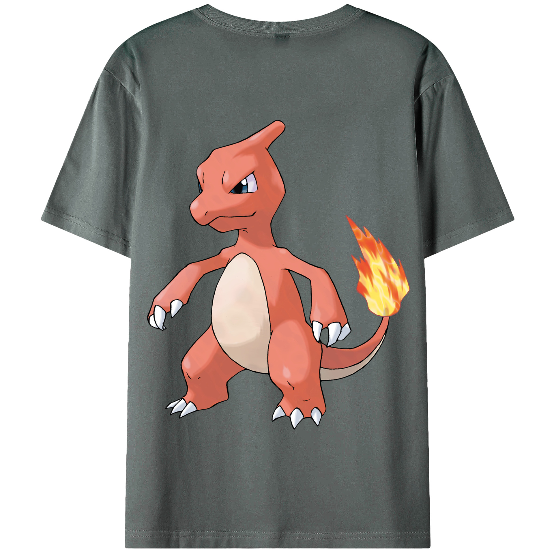 （画像用） ポケットモンスター Pokémon 綿100％半袖Tシャツ（背面プリント）
